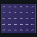 Papier Cadeau Professionnel élégant moderne minimaliste bleu fon<br><div class="desc">Un design parfait qui fonctionnera en affaires ou dans votre vie privée. Un look simple,  minimaliste et parfait. Juste pour vous.</div>