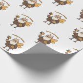 Papier Cadeau Professor Bumble Gift Wrap (Coin)