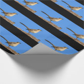 Papier Cadeau Profil de moqueur (Coin)