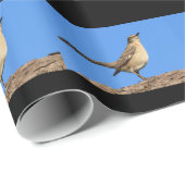 Papier Cadeau Profil de moqueur (Coin rond)