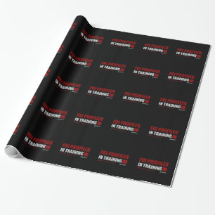 Papier Cadeau Profileur de FBI dans la formation