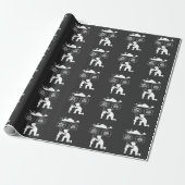 Papier Cadeau Programmeur informatique développeur Linux Nerd (Déroulé)