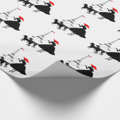 Papier Cadeau Promenade avec des chiens (Coin)