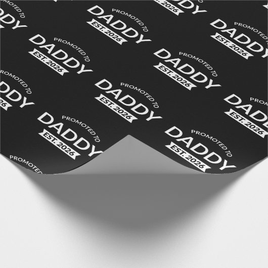 Papier Cadeau Promu Papa Établ. 2026 II (Coin)