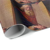 Papier Cadeau Prophet Moses on Mount Sinai – High-Fidelity Epic  (Coin rond)