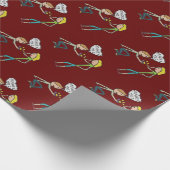 Papier Cadeau Proposition de fiançailles Marry Me (Coin)