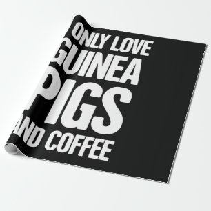 Papier Cadeau Propriétaire du porc de Guinée