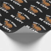 Papier Cadeau Propriétaire Funny Capybara Capybara Animal (Coin)