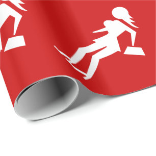 Papier Cadeau Prostituée de précaution (prostituée d'Attenzione)