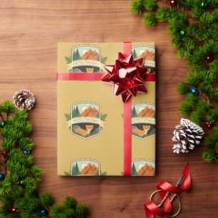 Papier Cadeau Protéger la Belette des Parcs
