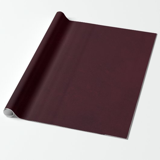 Papier Cadeau Prune Bourgogne profond (Déroulé)