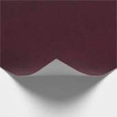 Papier Cadeau Prune Bourgogne profond (Coin)