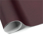 Papier Cadeau Prune Bourgogne profond (Coin rond)