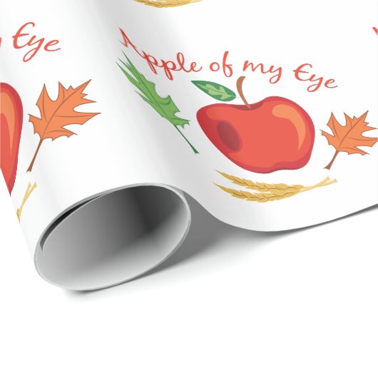 Papier Cadeau Prunelle d'oeil (Coin rond)