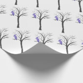 Papier Cadeau Ptérodactyle dans un arbre (Coin)