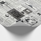 Papier Cadeau Publicité rétro classique (Coin)