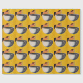 Papier Cadeau Publicité vintage sur le café (Plat)