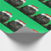 Papier Cadeau Pug de Christmas (Coin)