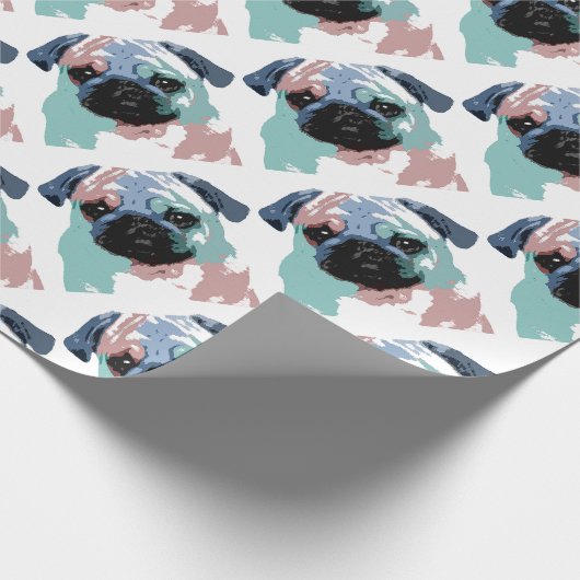 Papier Cadeau Pugly (Coin)