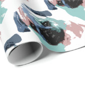 Papier Cadeau Pugly (Coin rond)