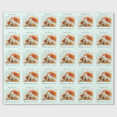 Papier Cadeau Puisque vous êtes vous, chiot de Westie sur (Plat)