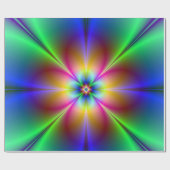 Papier Cadeau Puissance de flux (Plat)