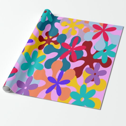 Papier Cadeau Puissance de flux (Déroulé)