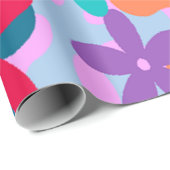 Papier Cadeau Puissance de flux (Coin rond)