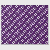 Papier Cadeau Puissance violette (Plat)