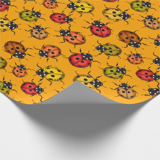 Papier Cadeau Puits colorés (Coin)