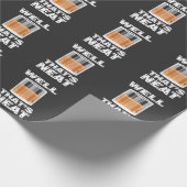 Papier Cadeau Puits qui est ordonné - whiskey drôle (Coin)