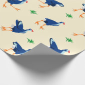 Papier Cadeau Pukeko Marécage Hen oiseaux Motif (Coin)