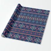Papier Cadeau Pull Coquet (Déroulé)