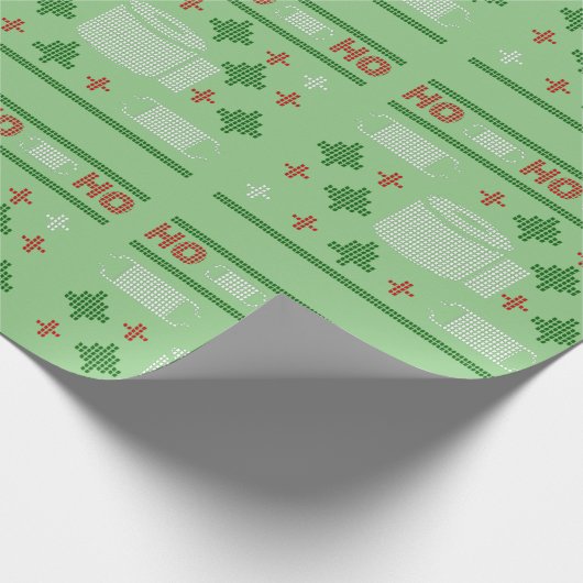 Papier Cadeau pull de noël 2020 (Coin)