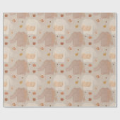 Papier Cadeau Pull douillet (Plat)