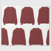 Papier Cadeau Pull tricoté (Plat)