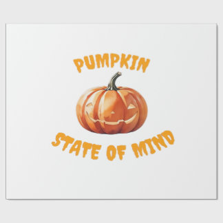 Papier Cadeau Pumpkin State of Mind - Halloween Oversized T-Shir
