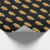 Papier Cadeau Pun Dino-mite Dinosaure Lover Dynamite (Coin)