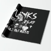 Papier Cadeau Punks non morts (Déroulé)