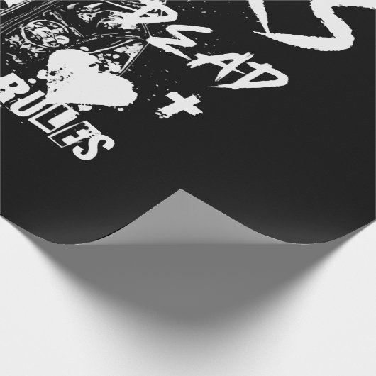 Papier Cadeau Punks non morts (Coin)