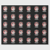 Papier Cadeau Puns de vache Udderly Amooing Funny Animal Pun Dar (Plat)