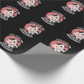 Papier Cadeau Puns de vache Udderly Amooing Funny Animal Pun Dar (Coin)