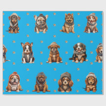 Puppies adorables 1 Noël Vacances en bleu