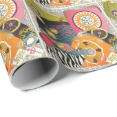 Papier Cadeau Purge Mah Jongg (Coin rond)