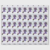 Papier Cadeau purger le platicorn (Plat)