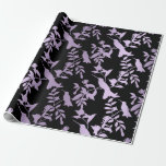 Papier Cadeau Purple Améthyste Black Foils Hummingbird Fleurs<br><div class="desc">Glam et chic Contemporary Abstrait Wrapping Papier Peut être e beau décor pour de nombreux événements tels que mariage,  anniversaire,  anniversaire,  diplômes,  nouvelle maison,  entreprise,  douche de birdal,  etc florenceK design</div>