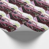 Papier Cadeau Purple Chevy Bel Air (Coin)