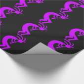 Papier Cadeau Purple de Kokopelli (Coin)