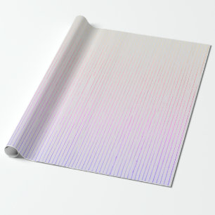 PAPIER CADEAU PURPLE ET GRAY RAFFINÉS STRIPES CADEAUX WRAPPING