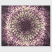 Papier Cadeau Purple Mandala (Plat)